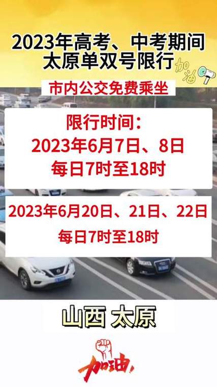 今天太原限行几号，太原今天限行不限行-第5张图片