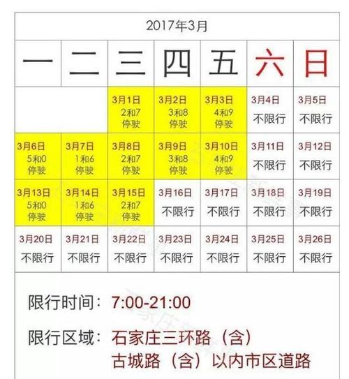 高邑限号-高邑限号查询表-第2张图片 高邑限号-高邑限号查询表-第2张图片