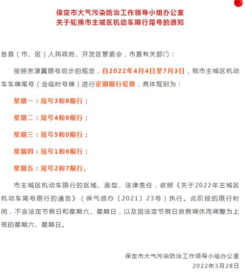 【保定车辆限行,保定车辆限行吗】-第7张图片 【保定车辆限行,保定车辆限行吗】-第7张图片
