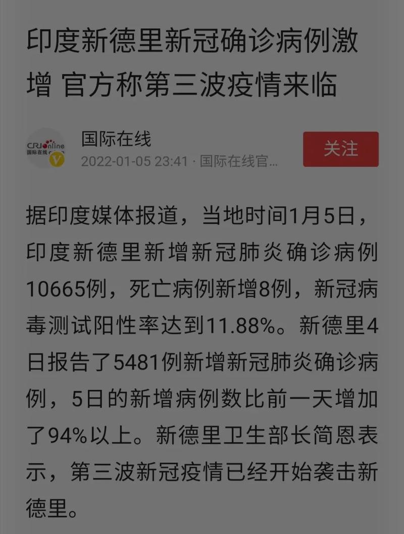 印度疫情最新消息/印度疫情最新消息2024年控制住了吗-第3张图片 印度疫情最新消息/印度疫情最新消息2024年控制住了吗-第3张图片