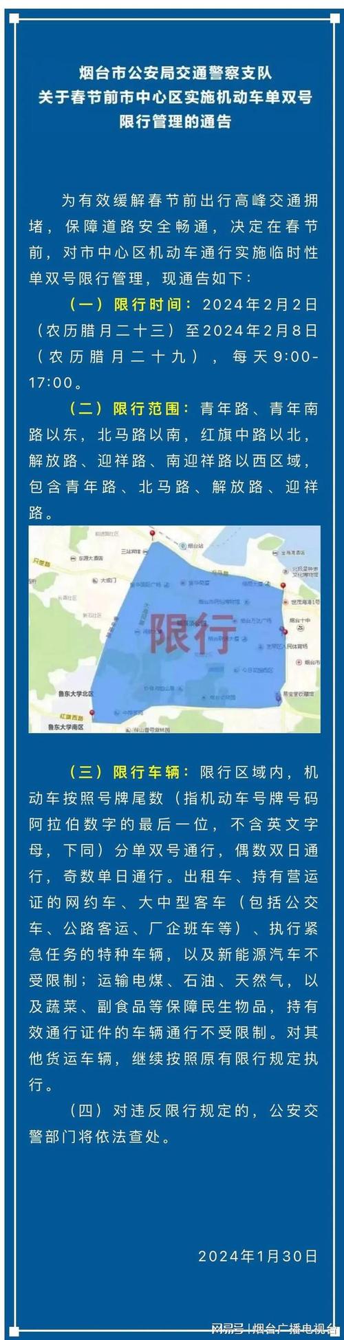 烟台限号/烟台限号吗外地车-第2张图片 烟台限号/烟台限号吗外地车-第2张图片