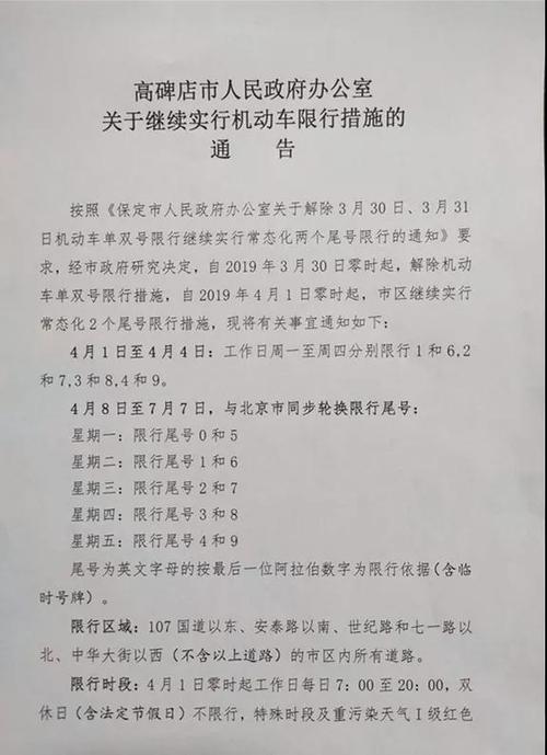 高碑店限行区域-高碑店限行区域和时间-第5张图片 高碑店限行区域-高碑店限行区域和时间-第5张图片