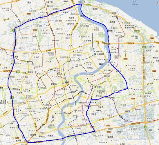上海限行区域图(上海限行区域图解和范围)-第4张图片 上海限行区域图(上海限行区域图解和范围)-第4张图片