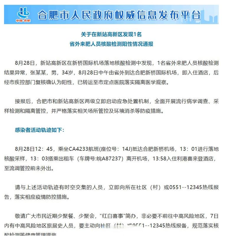 安徽合肥的疫情(安徽合肥疫情防控最新消息)-第1张图片 安徽合肥的疫情(安徽合肥疫情防控最新消息)-第1张图片