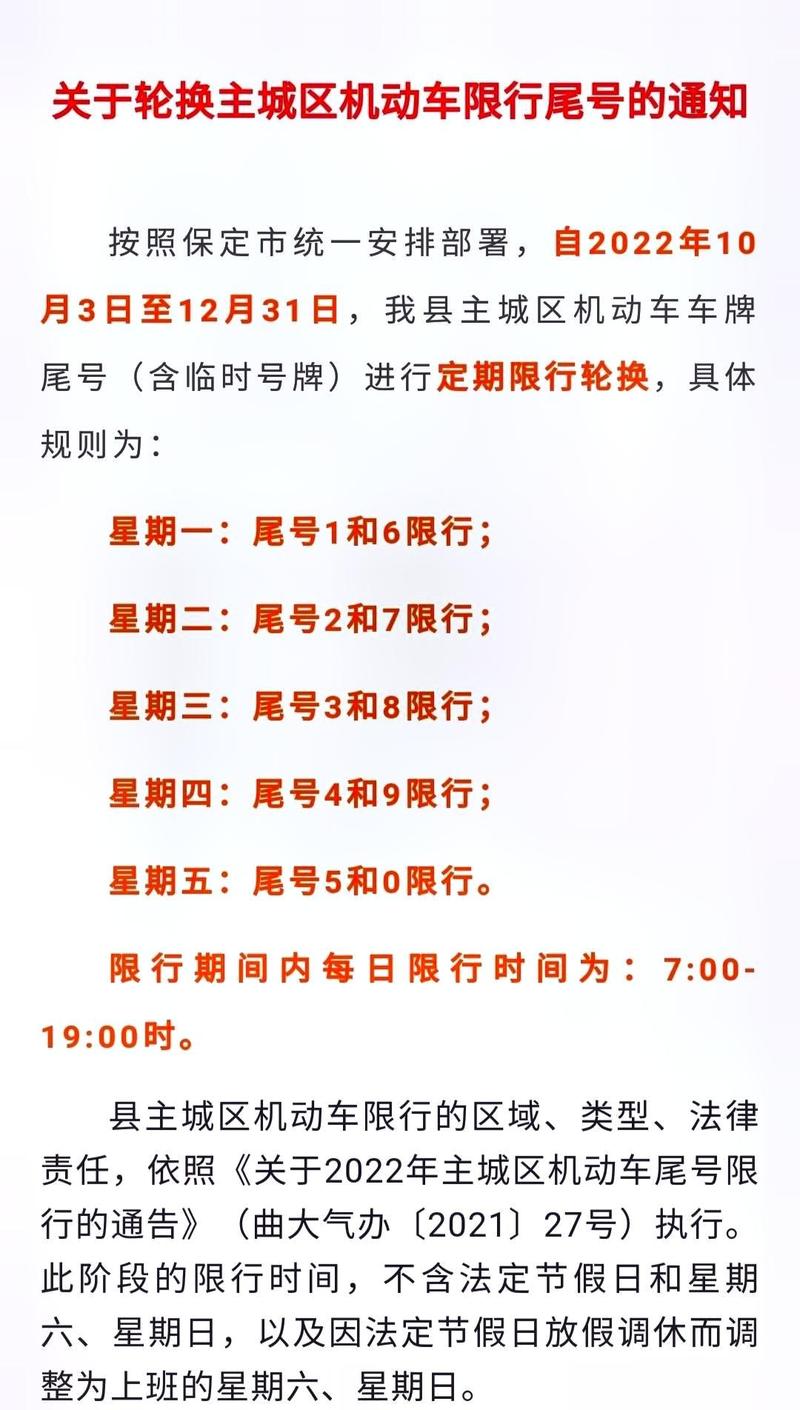 曲阳限行,曲阳限行尾号最新-第6张图片 曲阳限行,曲阳限行尾号最新-第6张图片