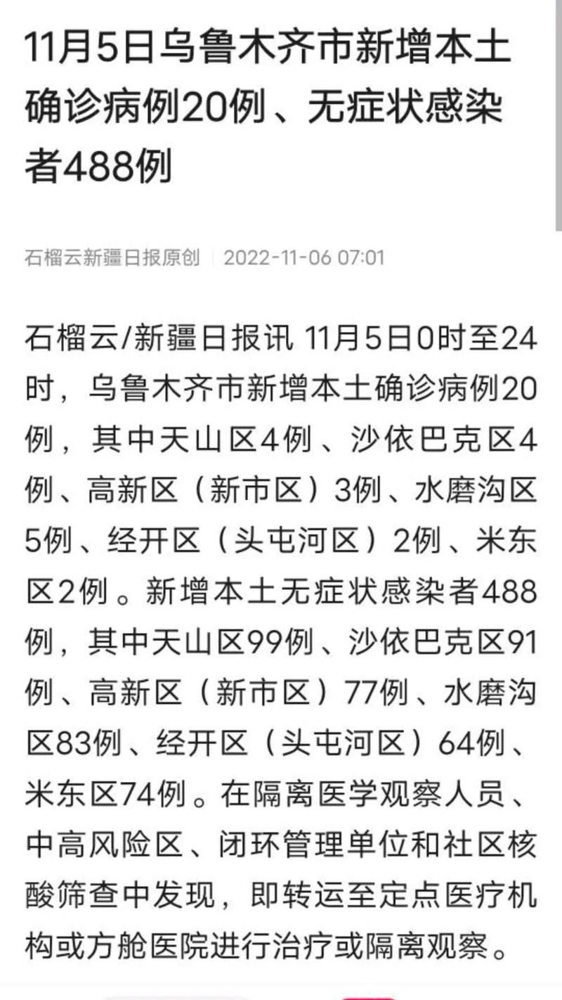 疫情最新数据消息乌鲁木齐/乌鲁木齐最新疫情通报-第4张图片 疫情最新数据消息乌鲁木齐/乌鲁木齐最新疫情通报-第4张图片