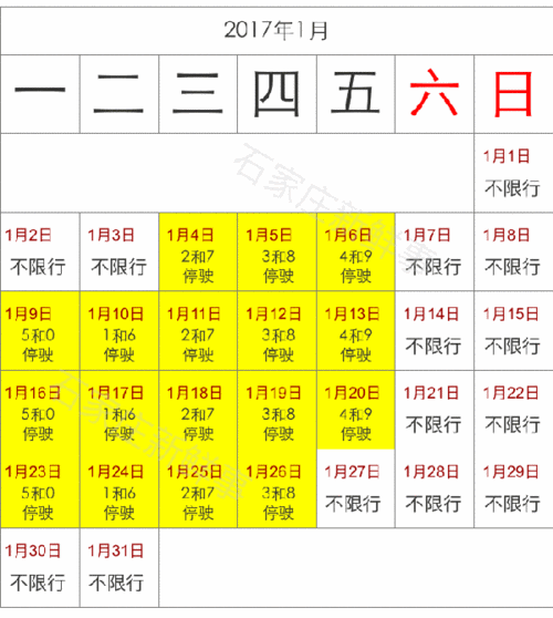 【石家庄车辆限号,石家庄车辆限号最新信息2023年】-第7张图片 【石家庄车辆限号,石家庄车辆限号最新信息2023年】-第7张图片