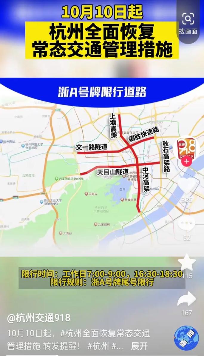 杭州今天限行/杭州今天限行号码-第3张图片 杭州今天限行/杭州今天限行号码-第3张图片