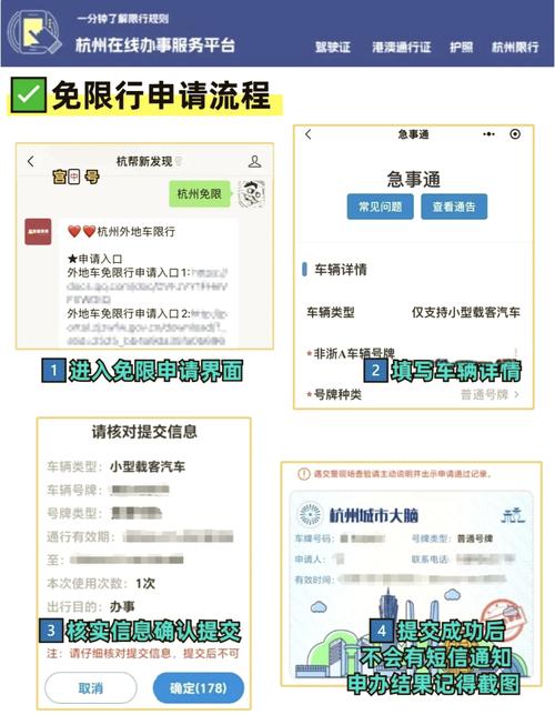 外地车杭州限行申请,杭州限行 外地车申请-第4张图片 外地车杭州限行申请,杭州限行 外地车申请-第4张图片