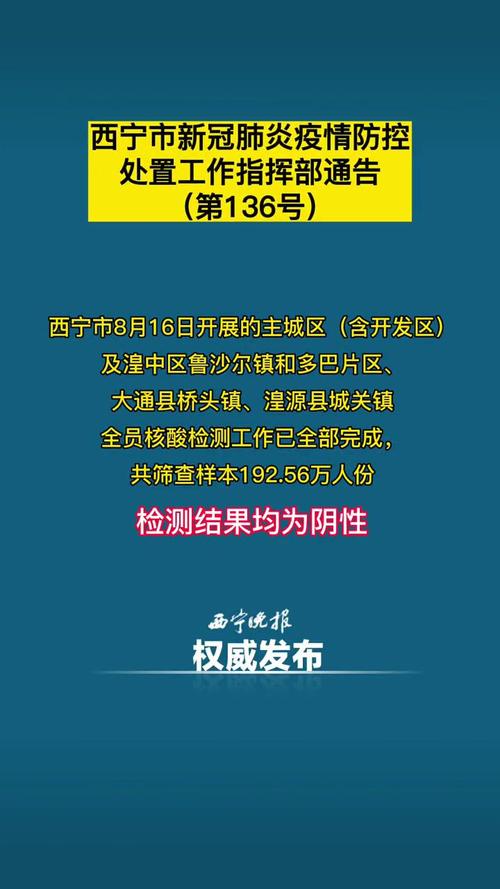 西宁疫情,西宁疫情封闭情况-第2张图片 西宁疫情,西宁疫情封闭情况-第2张图片