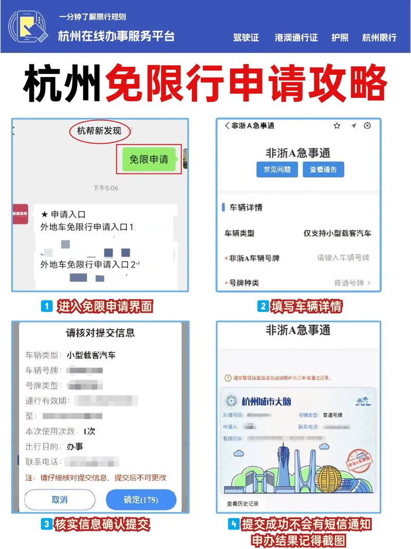 外地车杭州限行申请/外地车限行在杭州怎么申请-第3张图片 外地车杭州限行申请/外地车限行在杭州怎么申请-第3张图片