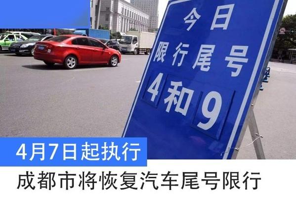 成都尾号限行-成都尾号限行区域-第2张图片