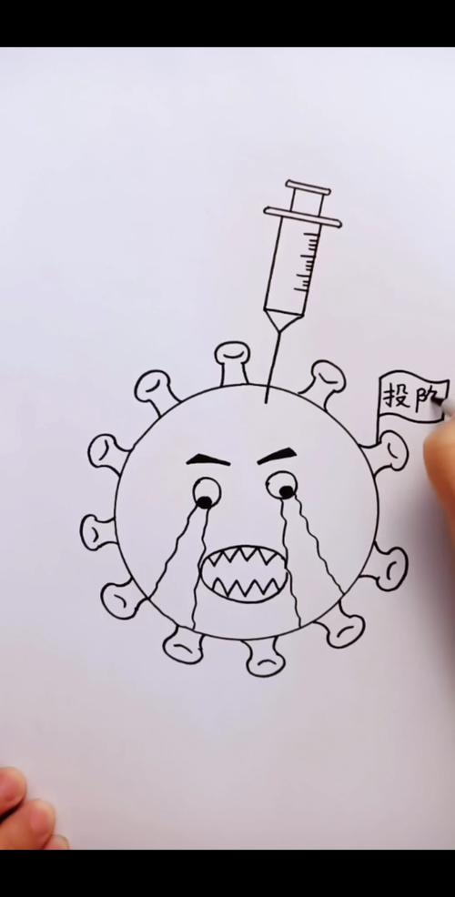 疫情的简笔画,疫情简笔画医生给病人扎针的-第4张图片 疫情的简笔画,疫情简笔画医生给病人扎针的-第4张图片