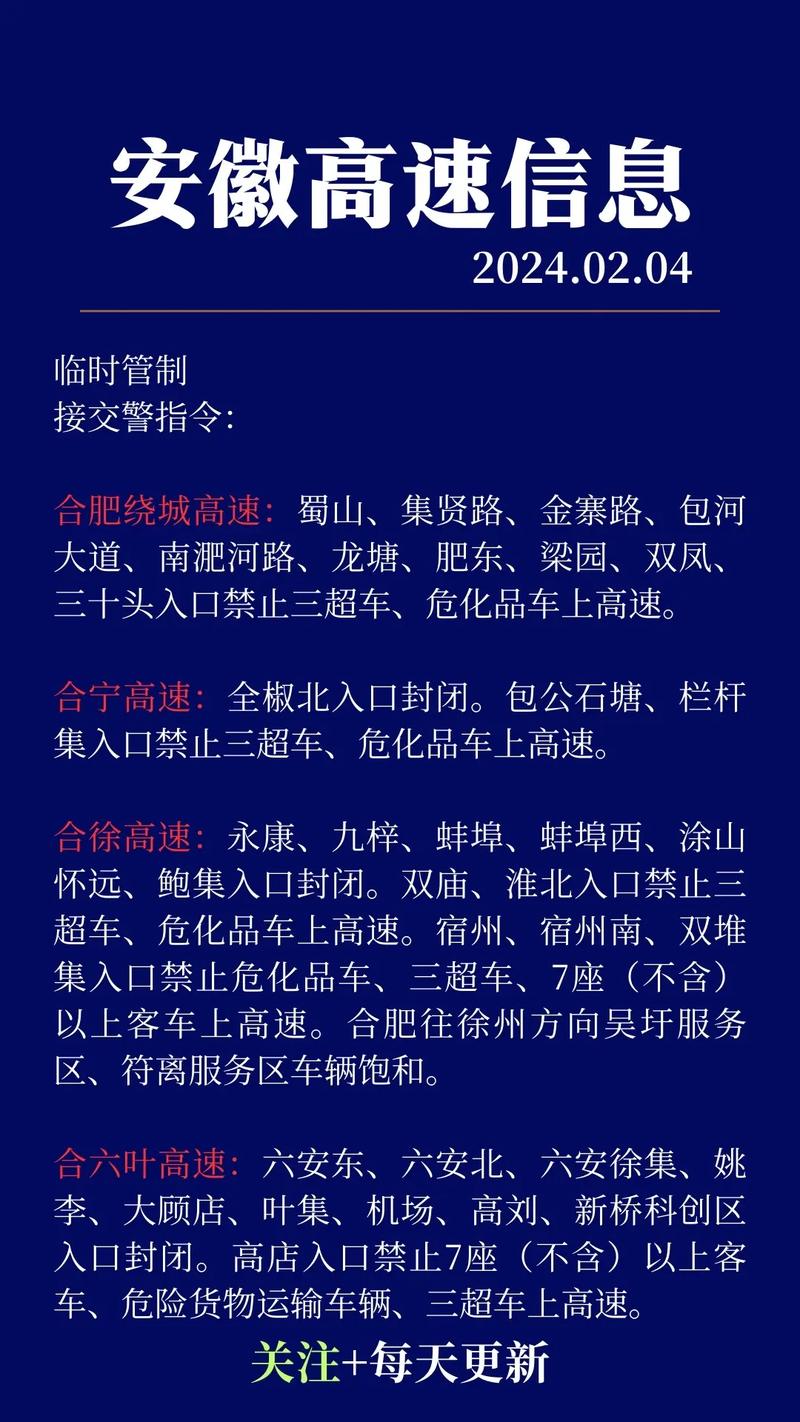 安徽高速疫情(安徽疫情高速封路情况)-第3张图片 安徽高速疫情(安徽疫情高速封路情况)-第3张图片