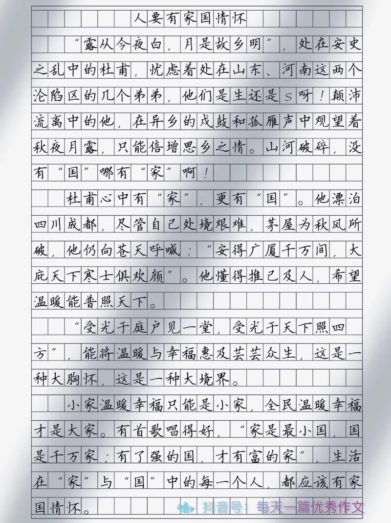 疫情下的家国情怀作文,疫情之下的家国情怀作文-第3张图片 疫情下的家国情怀作文,疫情之下的家国情怀作文-第3张图片