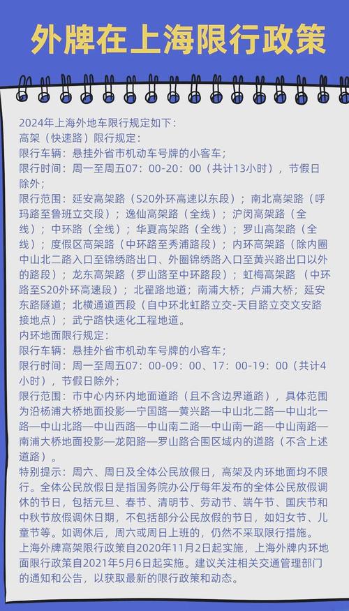 上海外地车限行区域图(上海限行外地车时间规定)