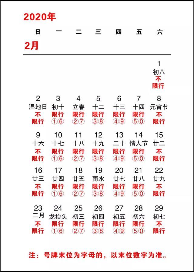焦作市限行，焦作市限行尾号