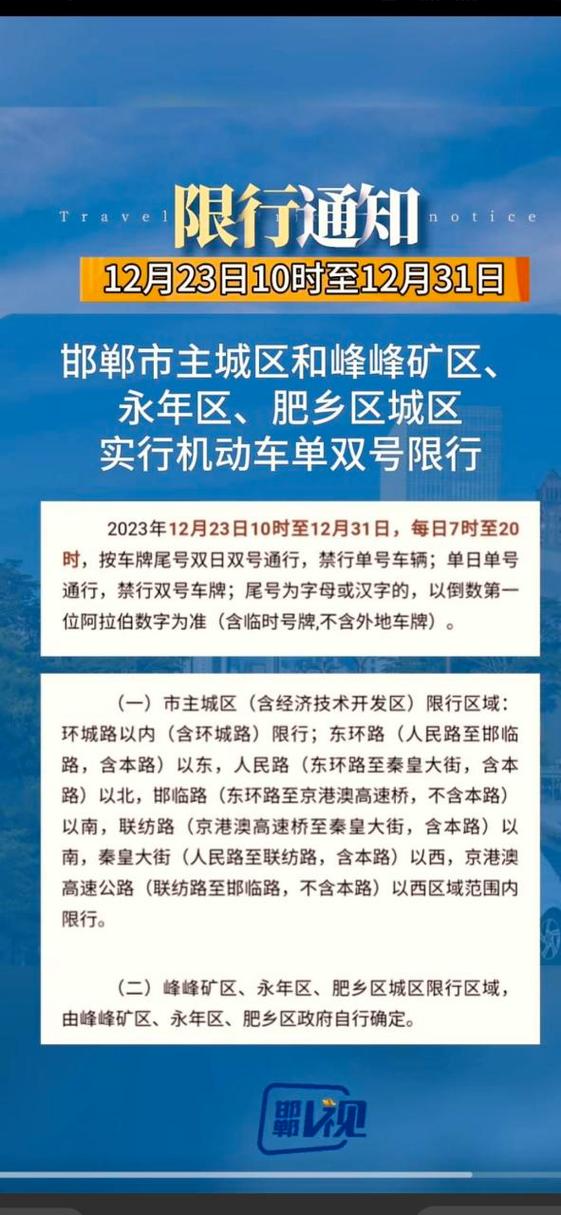 邯郸今日限行,邯郸今日限行查询-第4张图片 邯郸今日限行,邯郸今日限行查询-第4张图片