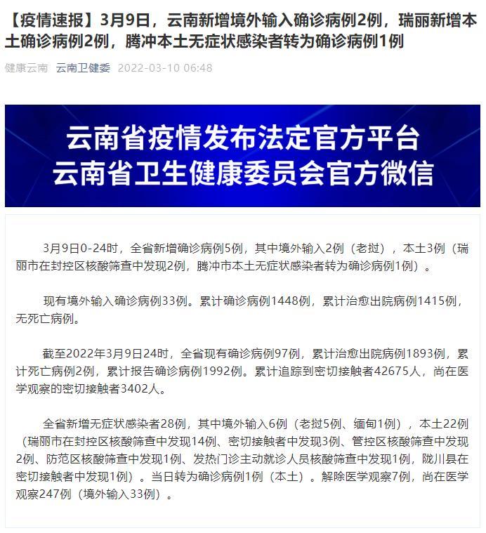 腾冲疫情-腾冲疫情状况-第4张图片 腾冲疫情-腾冲疫情状况-第4张图片