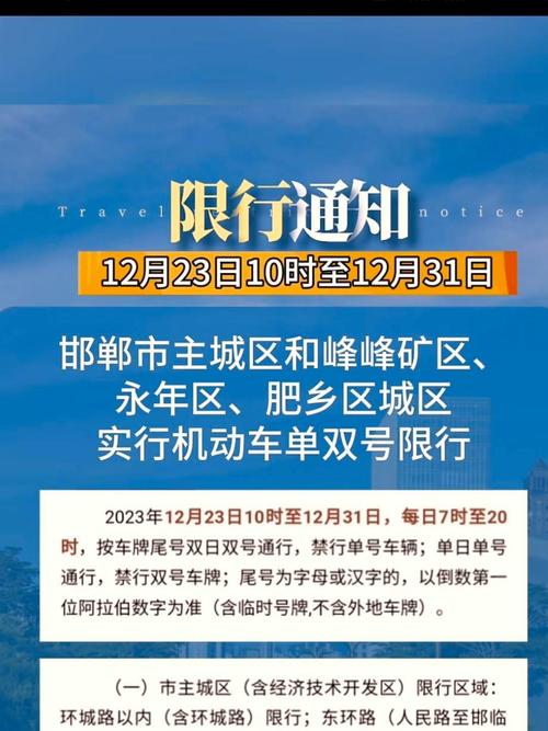 【邯郸市今天限行什么号,邯郸今天限行几号车】