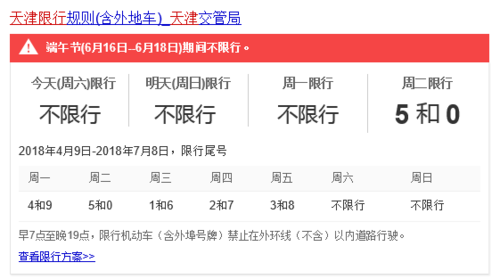 【端午节机动车限行,端午节车辆是否限号】-第6张图片 【端午节机动车限行,端午节车辆是否限号】-第6张图片