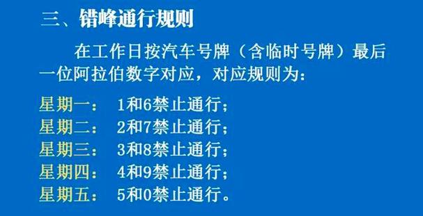 【全国尾号限行城市,全国尾号限行城市排名】-第4张图片