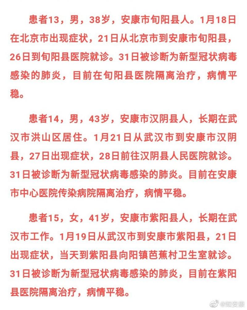 安康疫情详情-安康疫情最新数据-第3张图片 安康疫情详情-安康疫情最新数据-第3张图片