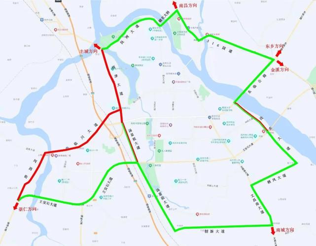 南昌市限行区域图,南昌市限行限号区域与时间-第2张图片 南昌市限行区域图,南昌市限行限号区域与时间-第2张图片