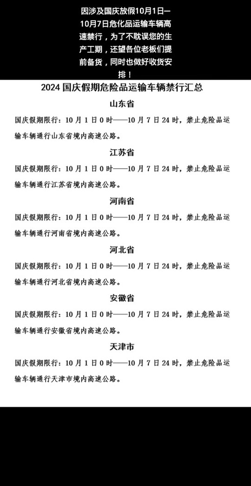 国庆高速限行,国庆高速限行通知-第6张图片 国庆高速限行,国庆高速限行通知-第6张图片