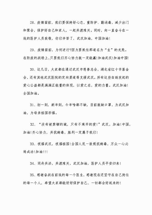 安慰武汉疫情/写给武汉疫区市民的慰问信-第3张图片 安慰武汉疫情/写给武汉疫区市民的慰问信-第3张图片