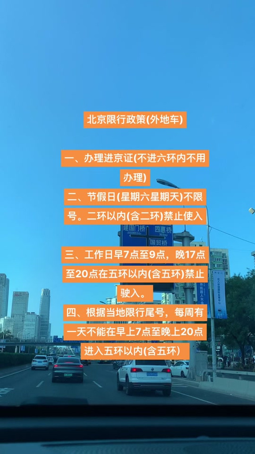 北京车辆限行7月/北京车辆限行7月份新一轮-第5张图片