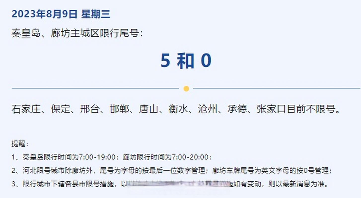 今尾号限行几,今天限行车尾号-第4张图片 今尾号限行几,今天限行车尾号-第4张图片