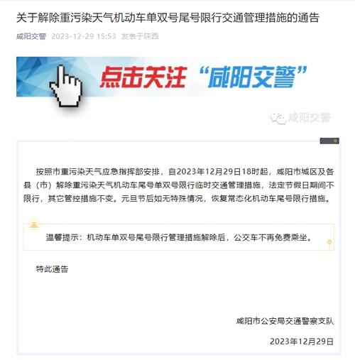 咸阳取消限行,咸阳取消限行了没有-第6张图片 咸阳取消限行,咸阳取消限行了没有-第6张图片