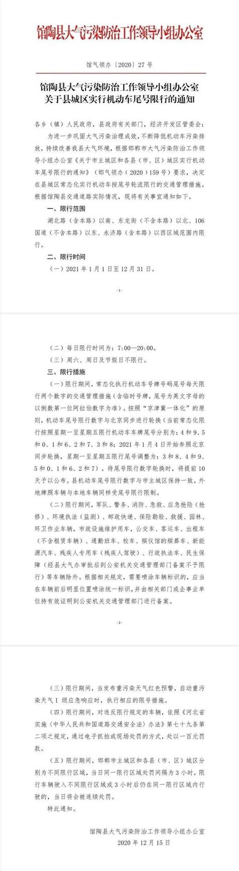 鸡泽限号查询(鸡泽限号今天什么号)-第6张图片 鸡泽限号查询(鸡泽限号今天什么号)-第6张图片