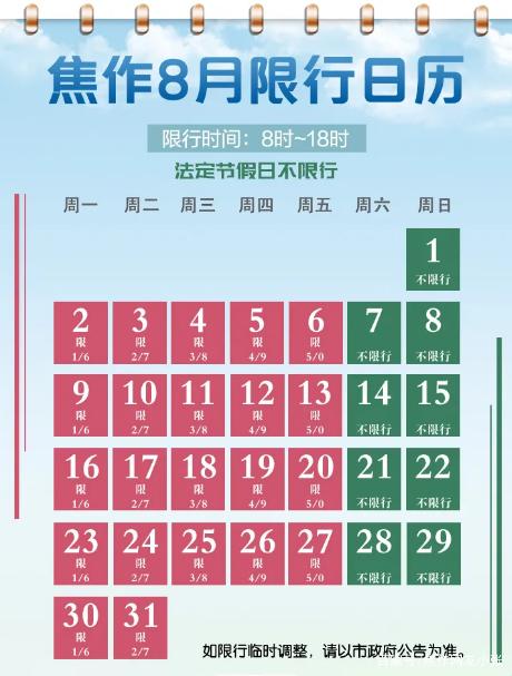 焦作限号查询，焦作限号查询系统-第6张图片