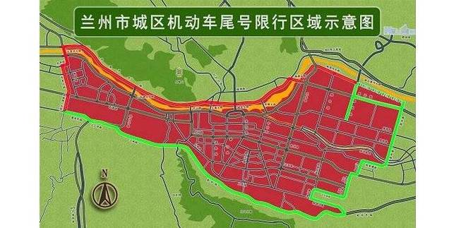 兰州汽车尾号限行规定/兰州车辆限行尾号是多少