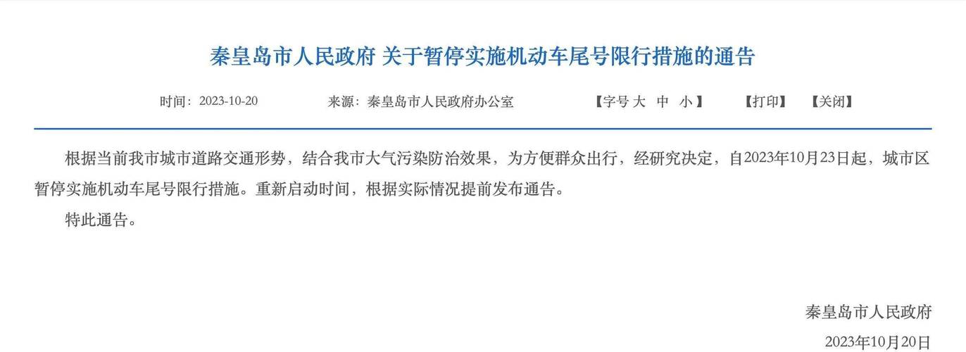 河北省最新限号查询，2021河北省最新限号-第5张图片