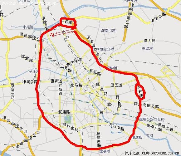 天津限号摄像头位置图(天津限号摄像头哪个路口都有吗?)