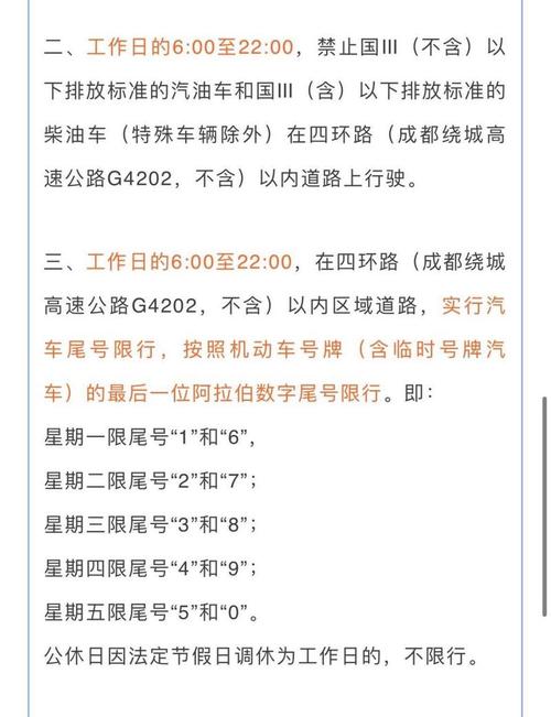 【限号时间成都,限号时间成都限行吗】-第6张图片 【限号时间成都,限号时间成都限行吗】-第6张图片