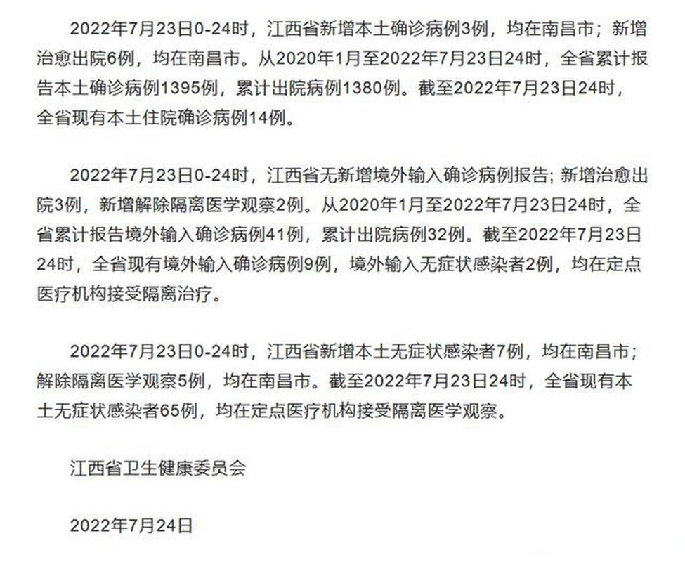 南昌疫情最新消息,南昌疫情情况通报-第4张图片 南昌疫情最新消息,南昌疫情情况通报-第4张图片