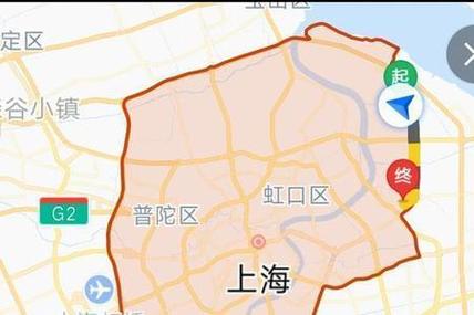 上海限行范围地图-上海限行区域范围图
