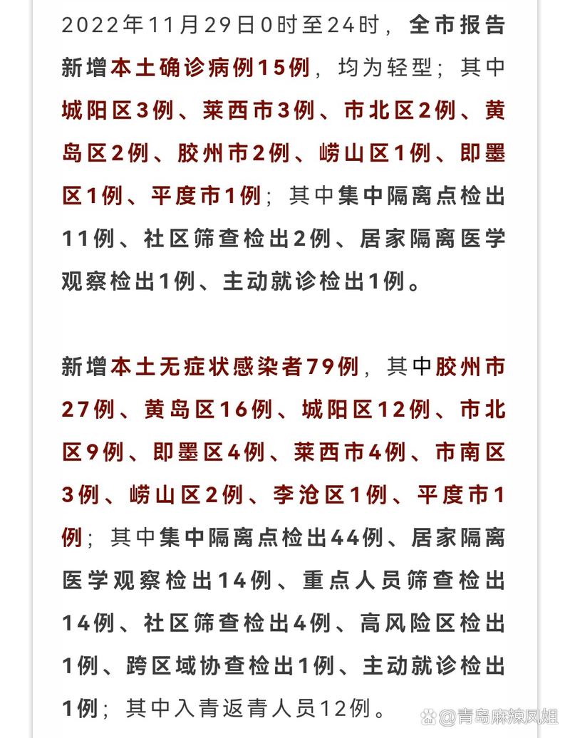 青岛疫情情况，青岛疫情情况最新