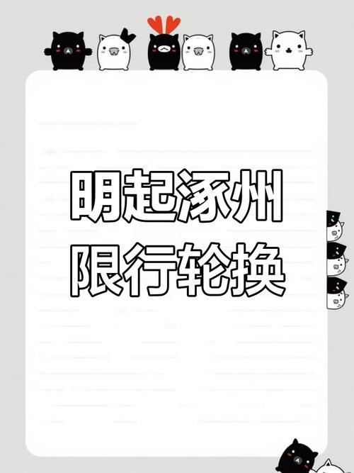 涿州今日限号/涿州今天限号不