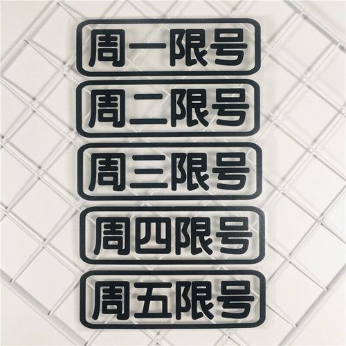 今日尾号限行(今天限几号车号限行)-第6张图片