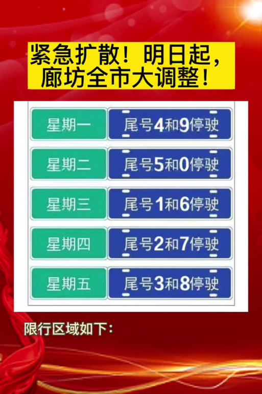 廊坊开发区限号吗-廊坊开发区限号么-第8张图片