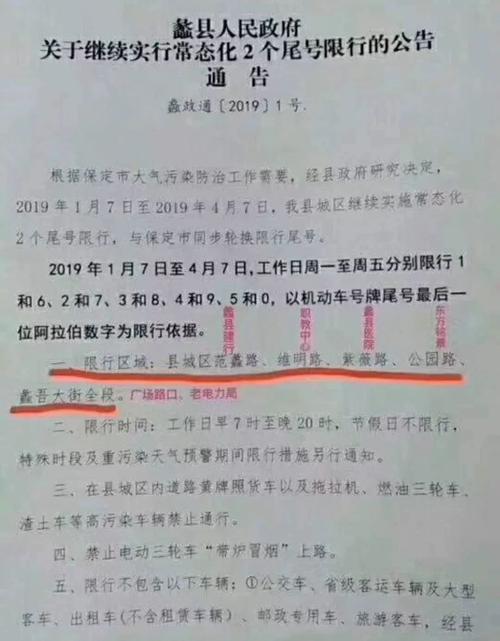 保定蠡县限号/保定蠡县限号查询今天2024年-第4张图片