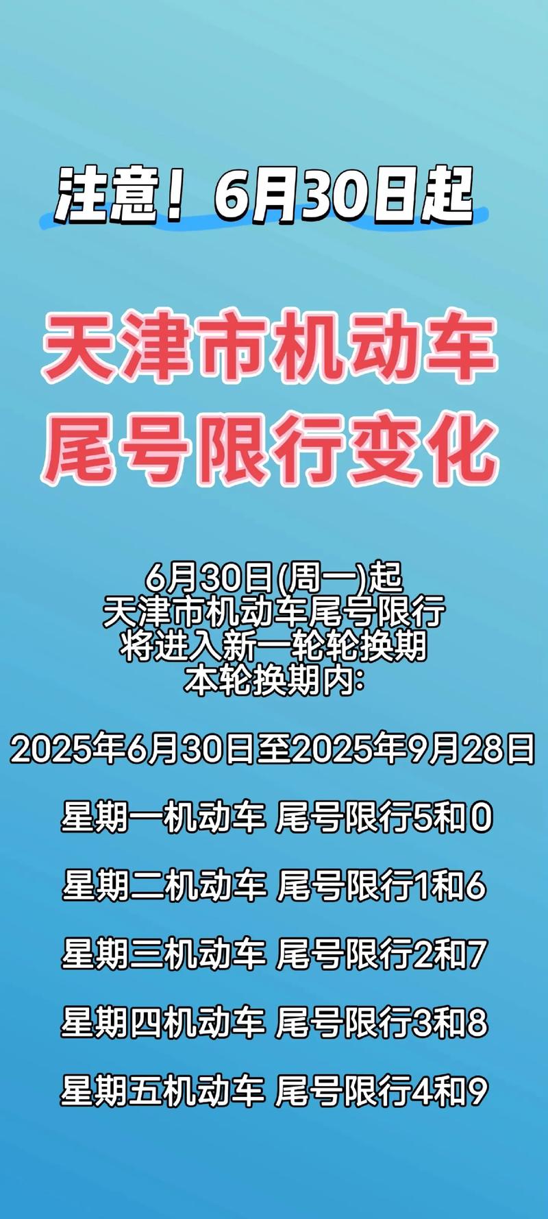 天津武清限号/天津武清限号外地车怎么限-第5张图片 天津武清限号/天津武清限号外地车怎么限-第5张图片