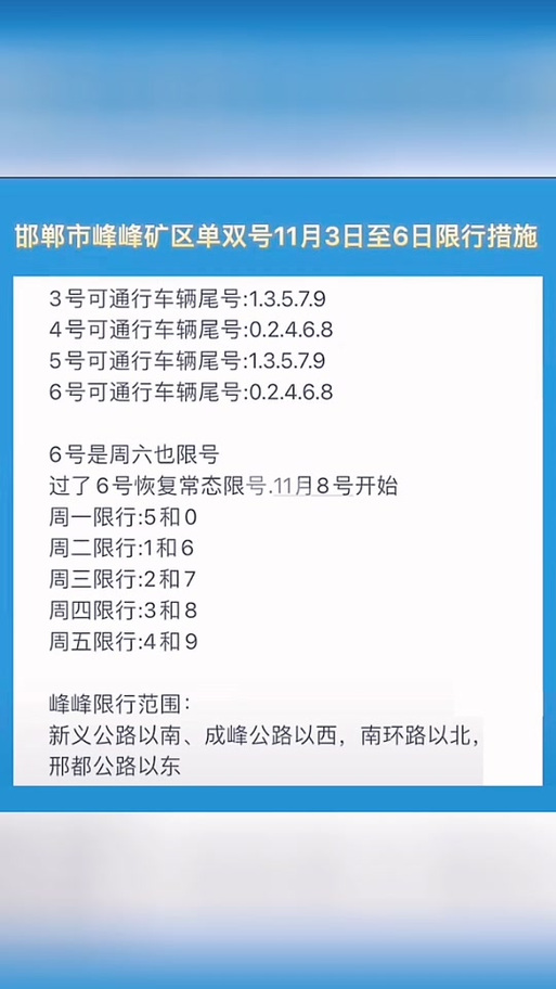 峰峰限号-峰峰限号路段-第8张图片 峰峰限号-峰峰限号路段-第8张图片